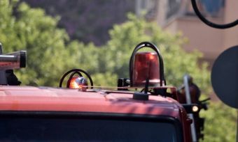 Καρδίτσα: Φωτιά σε απορριμματοφόρο στην οδό Τρικάλων