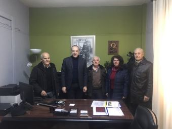 Συνάντηση του Καλλιτεχνικού Συλλόγου Καρδίτσας «Αριων» με τον Θεματικό Αντιπεριφερειάρχη Ν. Καραγιάννη
