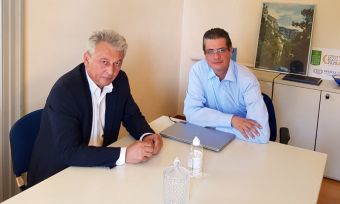 Συνάντηση Σκάρλου με τον πρόεδρο του Δ.Σ. του "Πράσινου Ταμείου" - Ποια έργα συζητήθηκαν για το Δήμο Σοφάδων