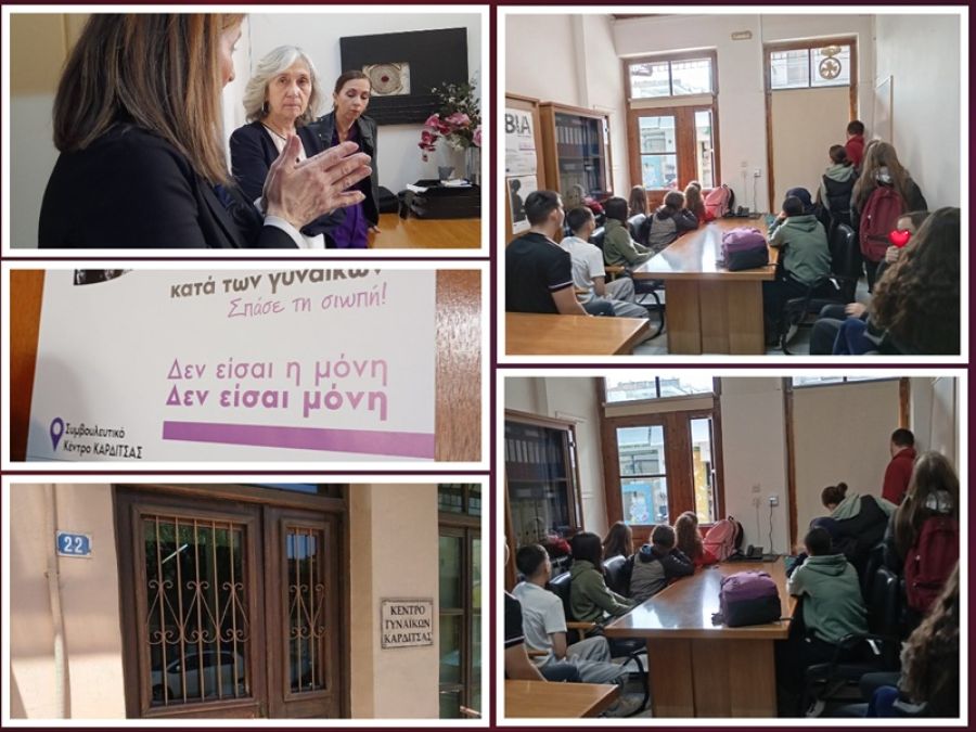 Το 3ο ΓΕΛ στο Κέντρο Γυναικών Καρδίτσας