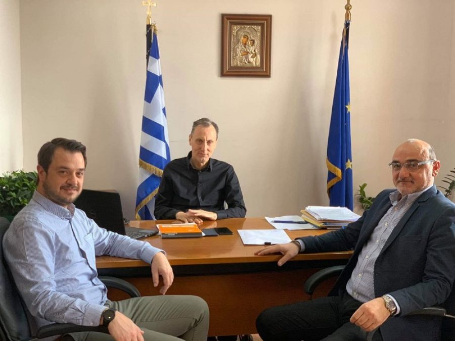 Συνάντηση του προέδρου του Ιατρικού Συλλόγου Καρδίτσας με τους υποδιοικητές της 5ης Υ.Π.Ε.