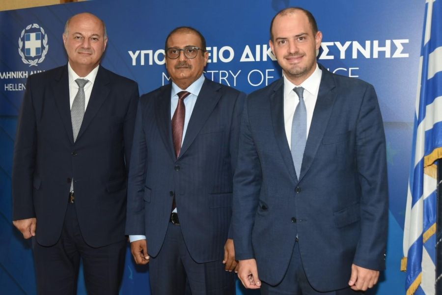 Τον Υπουργό Δικαιοσύνης του Κράτους του Κατάρ υποδέχτηκε ο Κώστας Τσιάρας