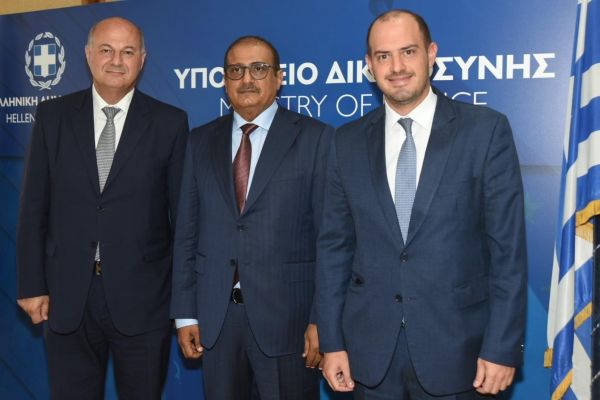 Τον Υπουργό Δικαιοσύνης του Κράτους του Κατάρ υποδέχτηκε ο Κώστας Τσιάρας