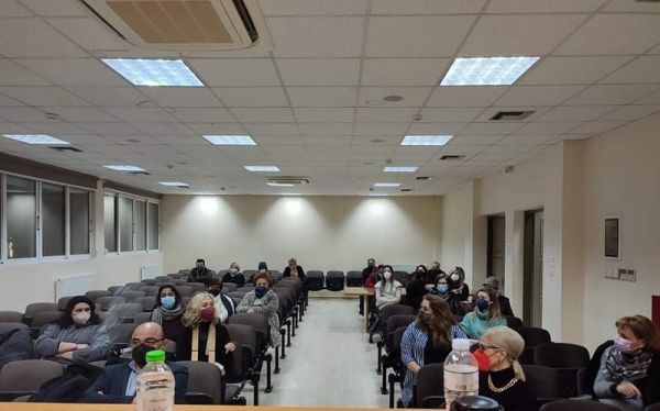 Συζήτηση στο Εργατικό Κέντρο για τον προγραμματισμό συνεργατικών δράσεων για την Παγκόσμια Ημέρα της Γυναίκας