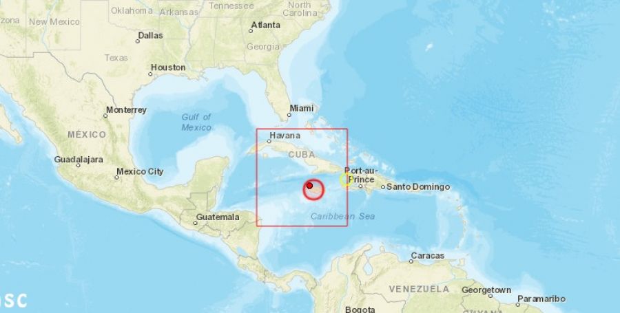 Σεισμική δόνηση 7,7 Ρίχτερ μεταξύ Κούβας και Τζαμάικας (+Βίντεο)