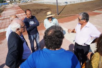 Αυτοψία Καλογιάννη στα έργα των οδών Χρυσοχόου & Ασκληπιού και στη συνοικία της "Τούμπας"