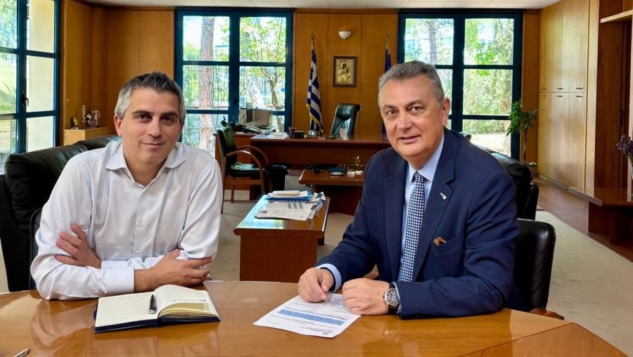 Συνάντηση του Βουλευτή Γιώργου Κωτσού με τον Υπουργό Υποδομών Χρήστο Δήμα