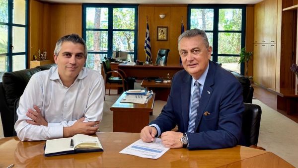 Συνάντηση του Βουλευτή Γιώργου Κωτσού με τον Υπουργό Υποδομών Χρήστο Δήμα
