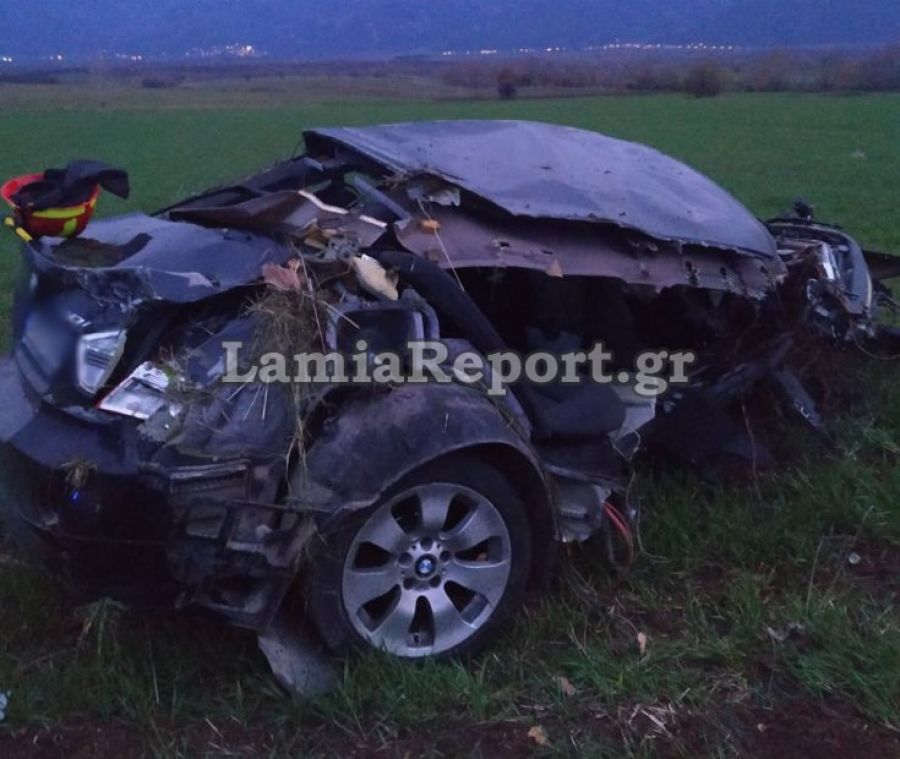 Σφοδρή σύγκρουση με νεκρό και τραυματίες στο δρόμο Λαμίας – Αμφίκλειας (+Φώτο)