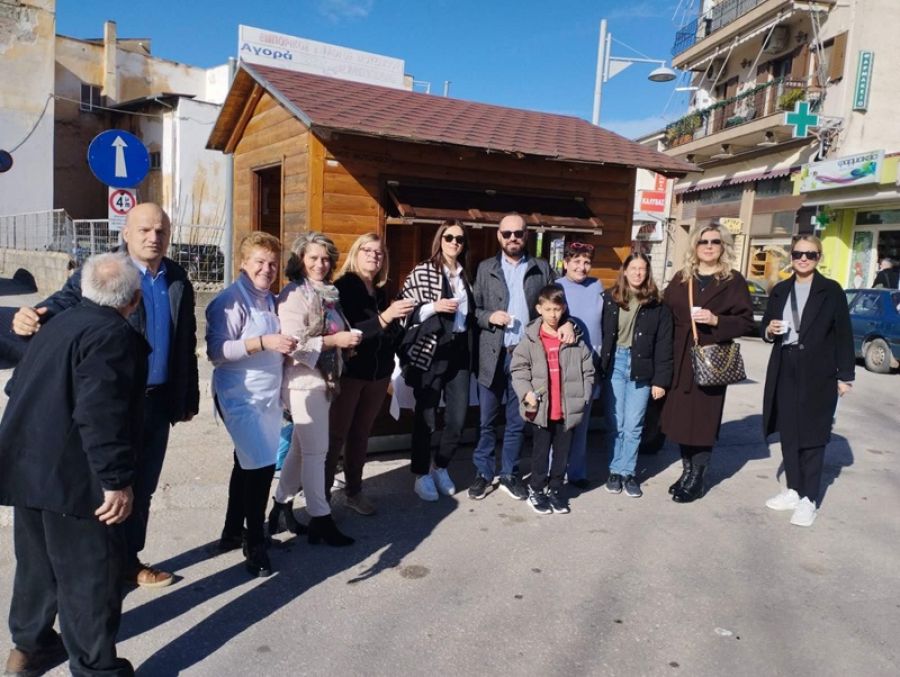 Εορταστική διοργάνωση με παραδοσιακή φασολάδα και κρασί από τον Δήμο Μουζακίου και τον Αρχαιολογικό Λαογραφικό Πολιτιστικό Σύλλογο “Οι Γόμφοι”