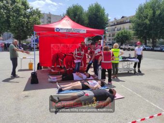 Ξεκίνησε η μεγάλη διακλαδική άσκηση στο Δημαρχείο Καρδίτσας (+Φωτο +Βίντεο)
