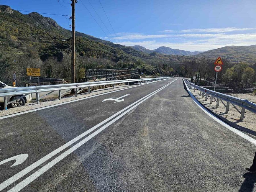 Παραδόθηκε 38 μήνες μετά τον "Ιανό" η νέα γέφυρα "Γ. Καραϊσκάκη"