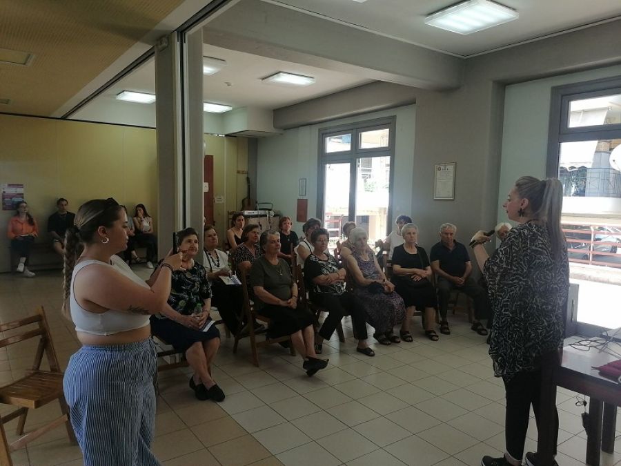 Κ.Υ. Καρδίτσας: Ολοκληρώθηκε η ενημερωτική δράση στο ΚΑΠΗ Καρδίτσας για τον ιό του Δυτικού Νείλου