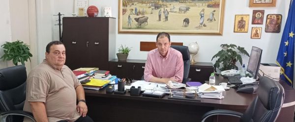 Ι. Κολοβός: Συνάντηση με τον αντιπεριφερειάρχη Κώστα Νούσιο