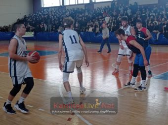 Πρωταθλήτρια η ομάδα μπάσκετ αγοριών του 1ου ΕΠΑΛ Καρδίτσας (+Φωτο +Βίντεο)