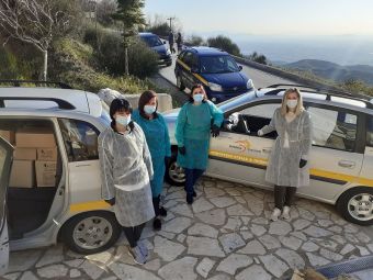Ολοκληρώθηκε η διανομή τροφίμων πόρτα - πόρτα στο Δήμο Λίμνης Πλαστήρα