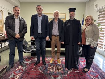 Εθιμοτυπική επίσκεψη του νέου Δ.Σ. των Πολυτέκνων Καρδίτσας στον Αντιπεριφερειάρχη Κων. Τέλιο
