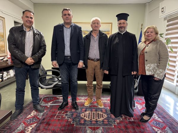 Εθιμοτυπική επίσκεψη του νέου Δ.Σ. των Πολυτέκνων Καρδίτσας στον Αντιπεριφερειάρχη Κων. Τέλιο