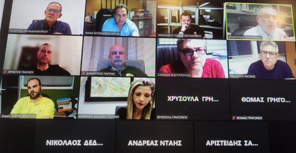 Σύσκεψη μελών του Δ.Σ. του 7ου Π.Τ. του Ο.Ε.Ε. με τους προέδρους των συλλόγων λογιστών - φοροτεχνικών Θεσσαλίας
