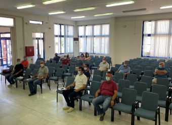 Συνάντηση του Δημάρχου Παλαμά με τους διευθυντές σχολείων ενόψει της έναρξης του σχολικού έτους