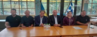 Τελετή υποδοχής για τη φιλοξενία 30 παιδιών από την Ουκρανία στις κατασκηνώσεις Νεράιδας Λίμνης Πλαστήρα