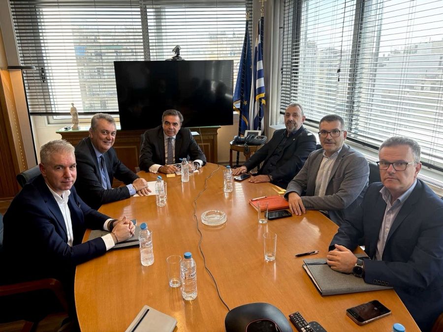 Συνάντηση της Διοίκησης του Επιμελητηρίου Καρδίτσας με τον Υπουργό Αγροτικής Ανάπτυξης και Τροφίμων