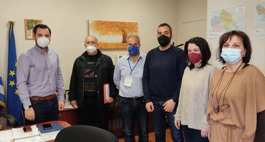 Συνάντηση Σωματείου ΤΟΜΥ 5ης Υγειονομικής Περιφέρειας με τον Αν. Διοικητή, κ. Τσιαούση Ηλία