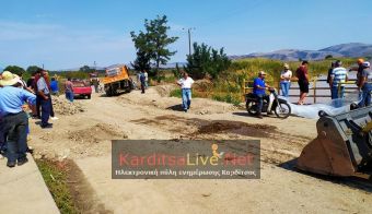 Με πλήρη αποκλεισμό απειλείται η Μεταμόρφωση - Έντονη ανησυχία των κατοίκων για πλημμύρα (+Φώτο)