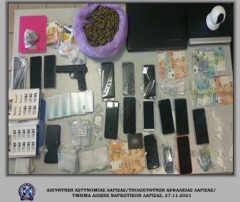 Μια ντουζίνα συλλήψεις για διακίνηση ναρκωτικών σε Λάρισα, Αθήνα και Πιερία