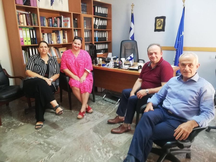 Εθιμοτυπική συνάντηση των δύο νέων διευθυντών εκπαίδευσης στο ν. Καρδίτσας