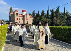 Λιτάνευση Τιμίας Κάρας Αγίου Σεραφείμ στο Φανάρι
