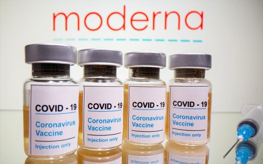 Εμβόλιο Moderna: Στην Ελλάδα οι πρώτες 8.000 δόσεις