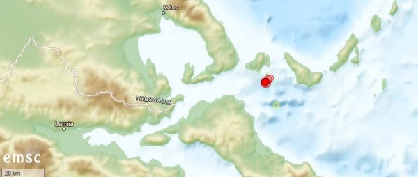 Νέα σεισμική δόνηση 4,2 Ρίχτερ στη Σκιάθο
