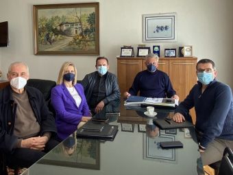 Συνάντηση με το Δήμαρχο Σοφάδων είχε ο νέος Διευθυντής της ΑΝ.ΚΑ.