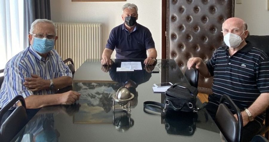 Συνάντηση Θ. Σκάρλου με τους Φίλους του Νοσοκομείου Καρδίτσας
