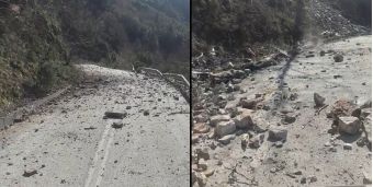Καταπτώσεις βράχων στο οδικό δίκτυο της Αργιθέας μετά από τον σεισμό των 4,8 Ρίχτερ - Διακοπή ηλεκροδότησης στην Ανατ. Αργιθέα