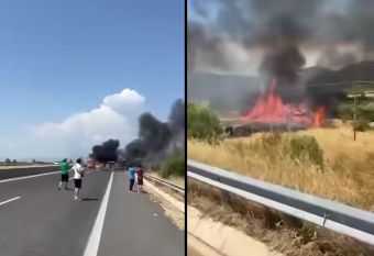 Πολύνεκρο τροχαίο στην Εγνατία, μεταξύ Κομοτηνής και Ξάνθης