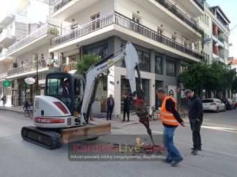 Ξεκίνησαν οι εργασίες για την ασφαλτόστρωση της οδού Ιεζεκιήλ (+Φώτο +Βίντεο)