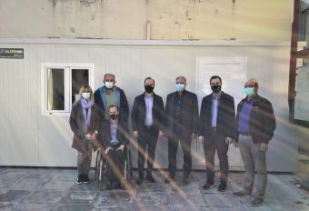 Συνάντηση Δημάρχου Μουζακίου με το Διοικητή της 5ης Υ.Π.Ε. και παράδοση Isobox για Covid-19