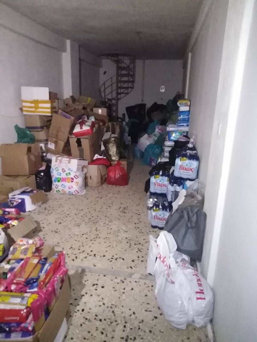 Φλόγα της Καρδιάς μας: Συγκέντρωση ειδών για τους σεισμοπαθείς της Λάρισας