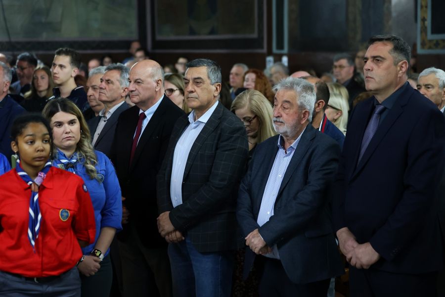 Στον Ι.Ν. Αγ. Κωνσταντίνου και Ελένης στην Καρδίτσα ο Περιφερειάρχης Θεσσαλίας Δημ. Κουρέτας για την Ακολουθία των Παθών