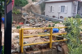 Πλημμύρισαν δρόμοι στο Αν. Πήλιο – Προβλήματα και στο Δήμο Ρήγα Φεραίου