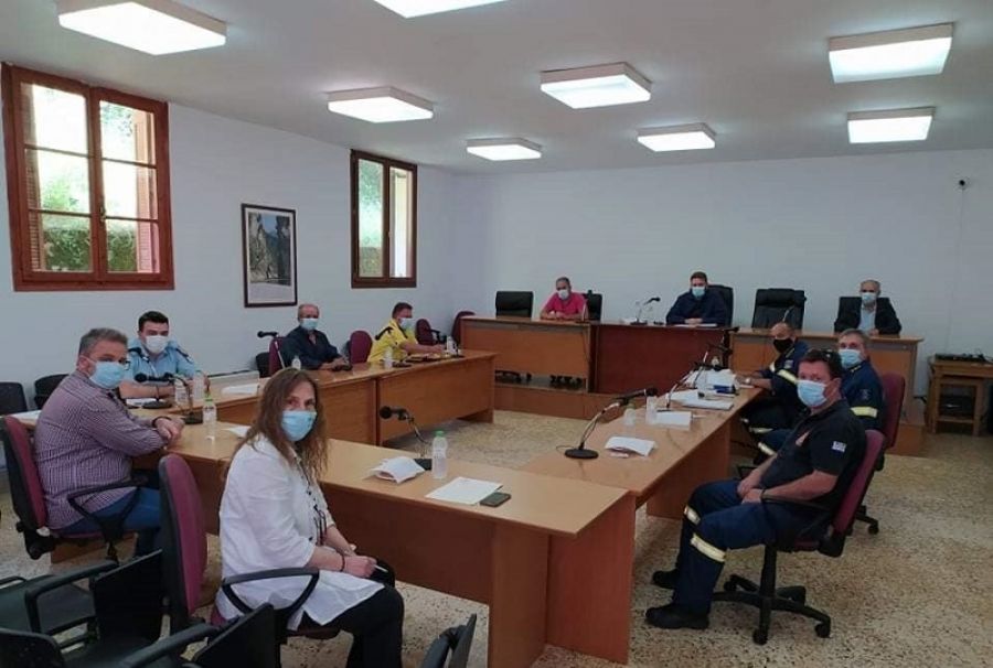 Συνεδρίασε για πρώτη φορά το Σ.Τ.Ο. Πολιτικής Προστασίας Δήμου Αργιθέας