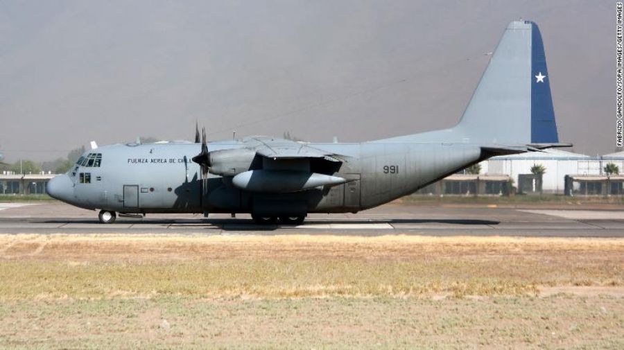 Χιλή: Βρέθηκαν στη θάλασσα συντρίμμια από το μοιραίο C-130