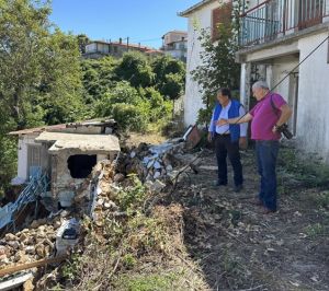 Δήμος Λίμνης Πλαστήρα: Ο καθηγητής κ. Λέκκας στις κατολισθήσεις του Μορφοβουνίου