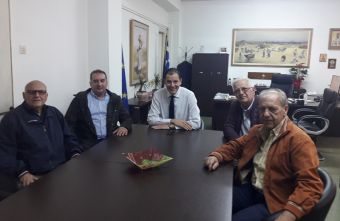 Συνάντηση του Σ.Ε.Α.Ν. Καρδίτσας με τον Αντιπεριφερειάρχη Κ. Νούσιο
