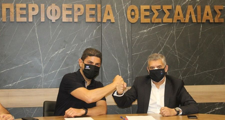 Αυγενάκης- Αγοραστός υπέγραψαν την Προγραμματική Σύμβαση για την αναβάθμιση του ΕΑΚ Λάρισας