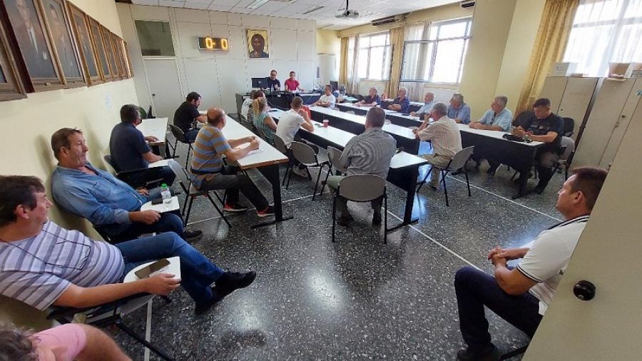 Eνημερώθηκαν οι πρόεδροι του κοινοτήτων του Δ. Καρδίτσας για θέματα Πολιτικής Προστασίας