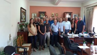 Συνάντηση με τους Προέδρους των κοινοτήτων είχε ο Δήμαρχος Παλαμά
