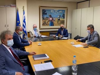 "Ο Γ. Κωτσός και Βουλευτές της Ν.Δ. συζήτησαν με τον πρόεδρο του ΕΛΓΑ θέσπιση εγγυημένου εισοδήματος για τους αγρότες"